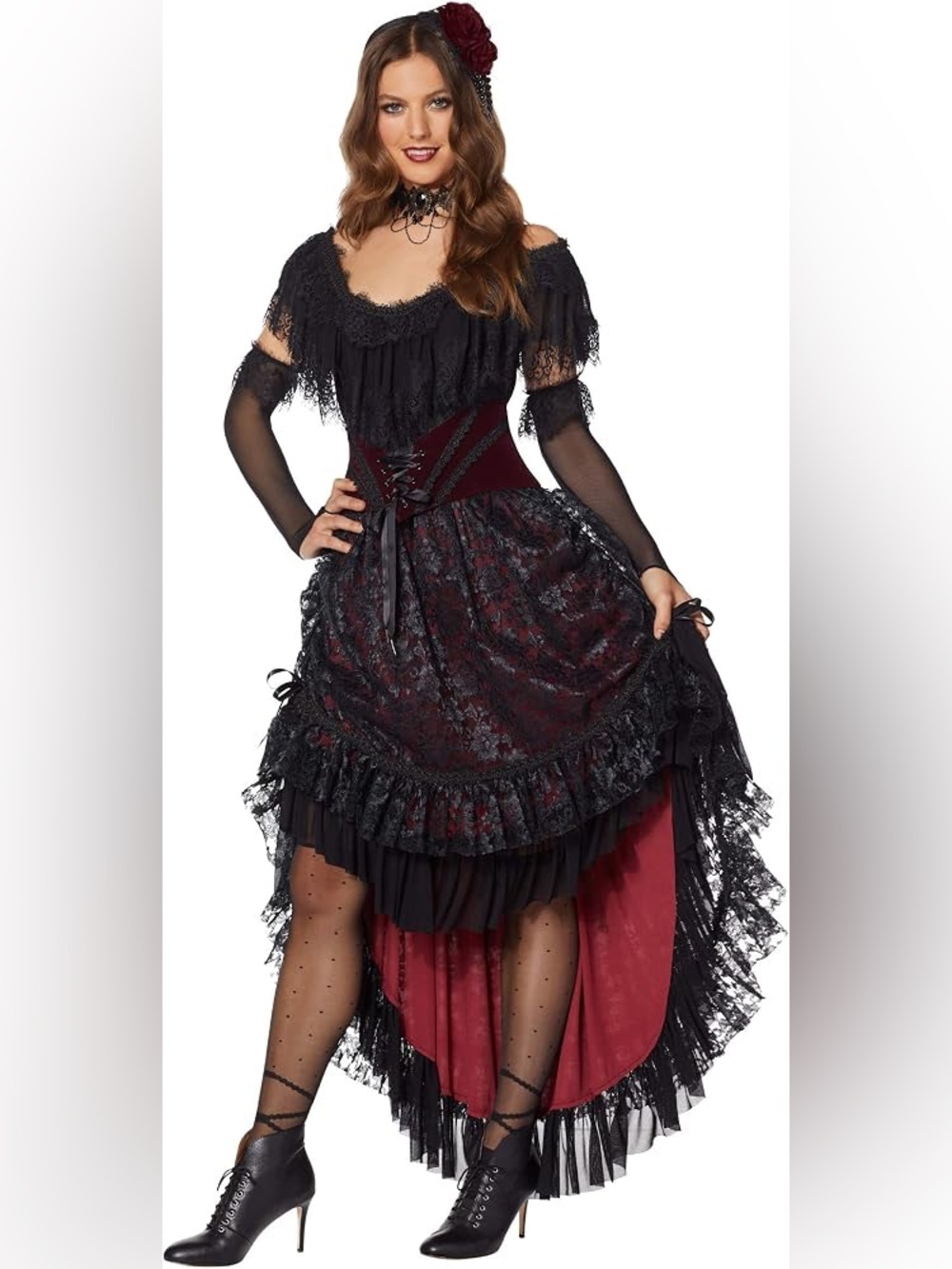 Spirit Halloween Adult Victorian Vampiress Costume – The Signature Collection